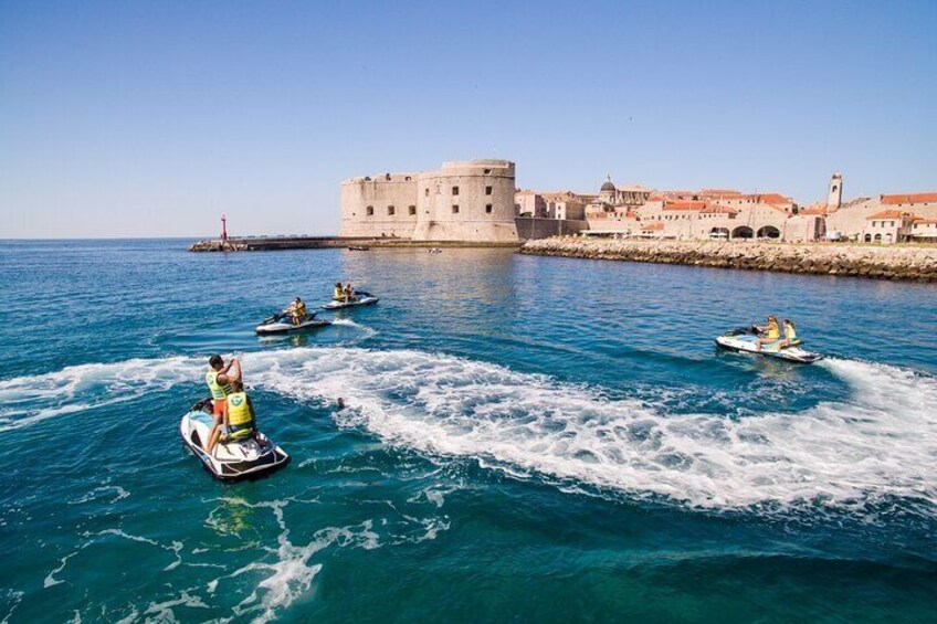 2-Hour Dubrovnik Fun and Exciting Jet Ski Safari Adventure Tour