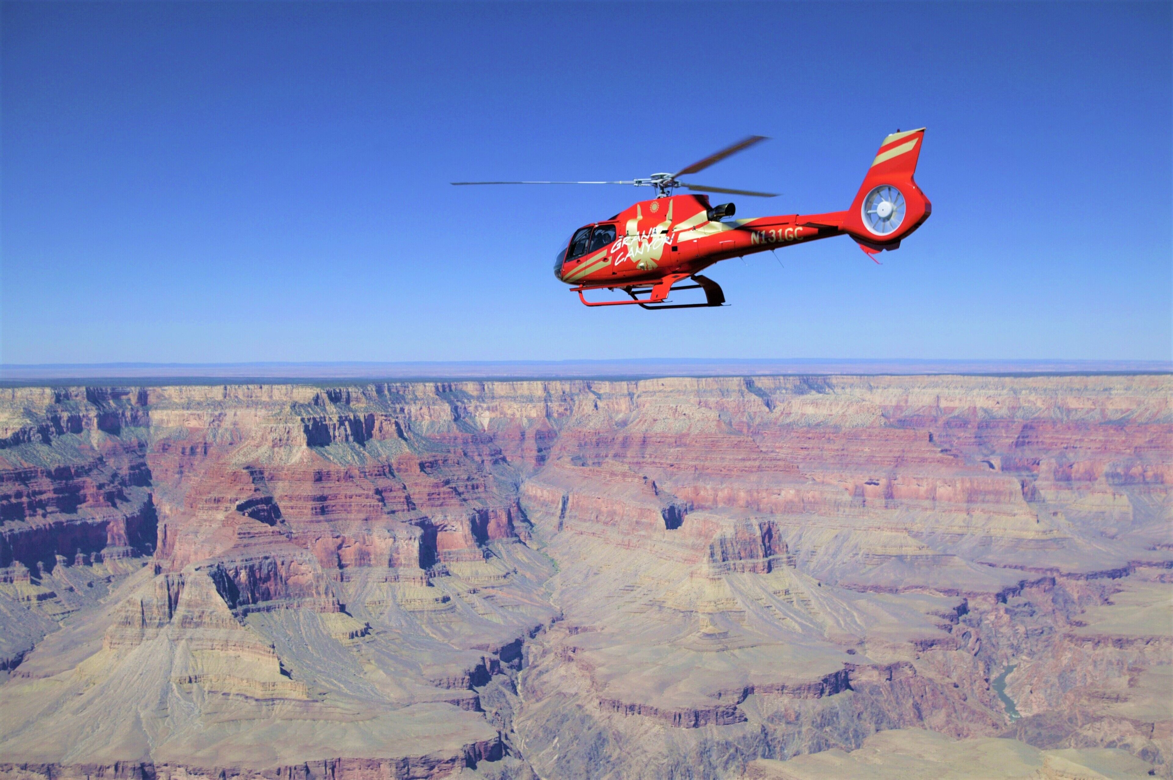 Grand Canyon South Rim Helicopter Tour with Optional Hummer