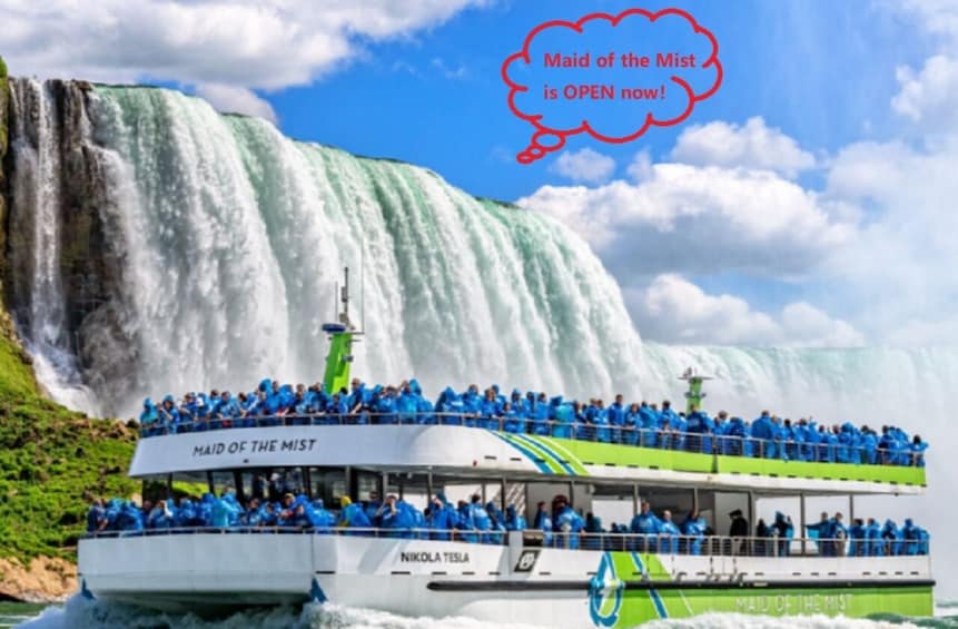 Niagara Falls(US) 2-Day Tour from Washington D.C.