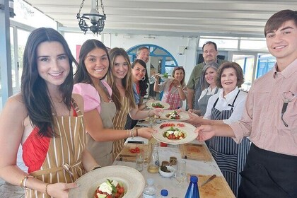 Cooking Class and Wine Tasting in Santorini