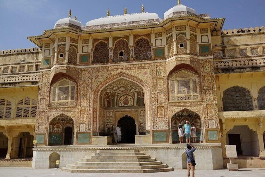 Entrance of Sheesh Mahal