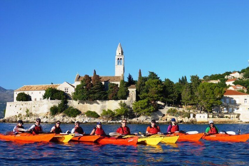 Kayak and Bike Tour to Sipan island from Lopud