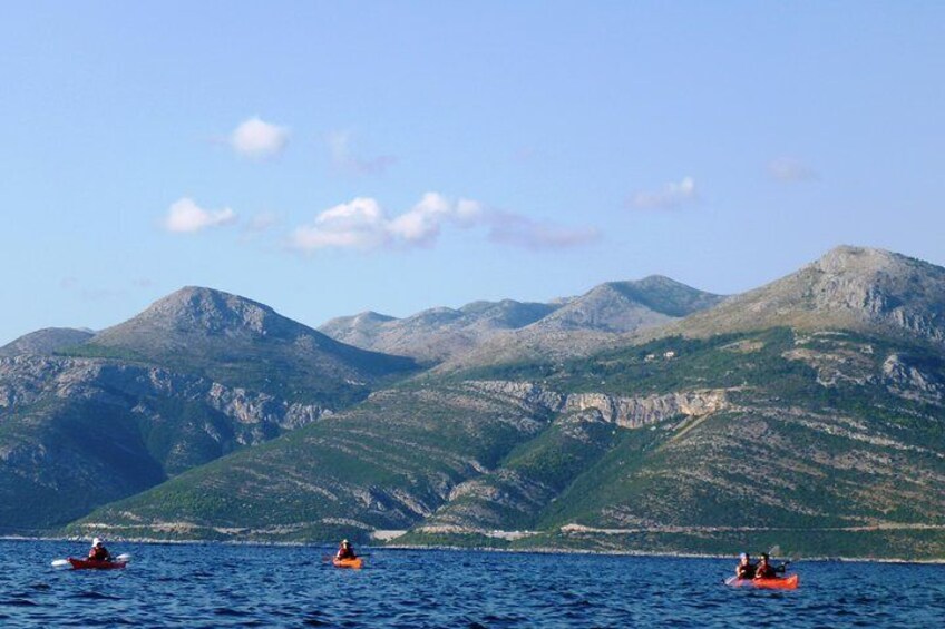 Kayak and Bike Tour to Sipan island from Lopud