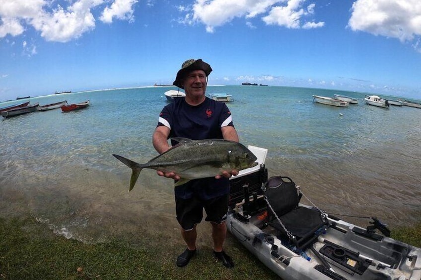 Kayak Fishing in Mauritius