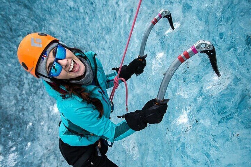 Winter Ice Cave + Climbing Private Photoshoot - 20 Shot Package