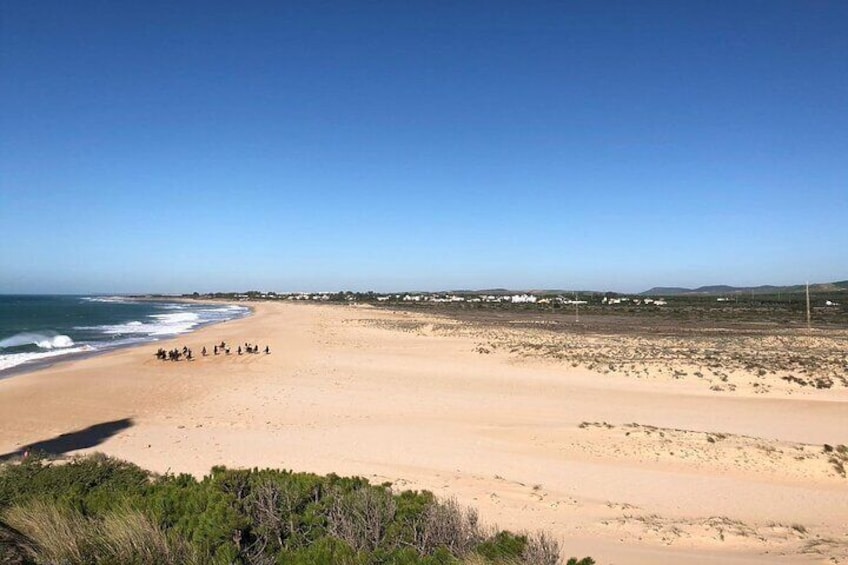 the virgin La Mangueta beach