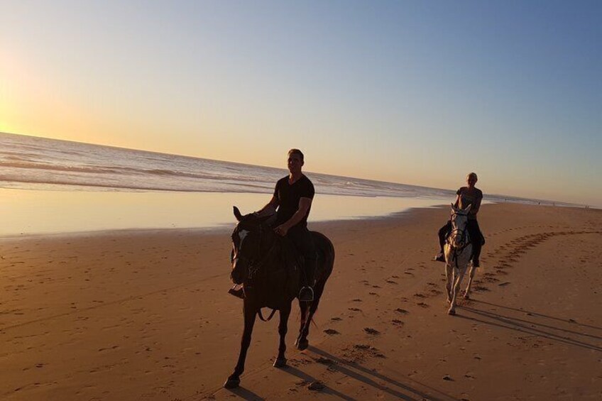 Stunning Sundown Beach Ride ... on horseback!