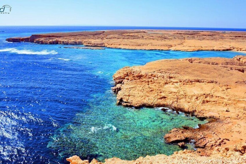 Ras Muhammed, White Island Snorkeling Trip and 15 min Diving on Sharm El Shiekh