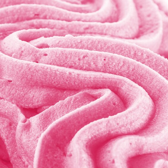 Swirly pink gelato