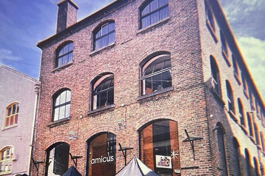 Our venue is Amicus restaurant, a beautifully restored 19th century warehouse building in the heart of Cork City