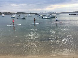 Stand Up Paddle on Sydney Harbour plus a Seafood Picnic