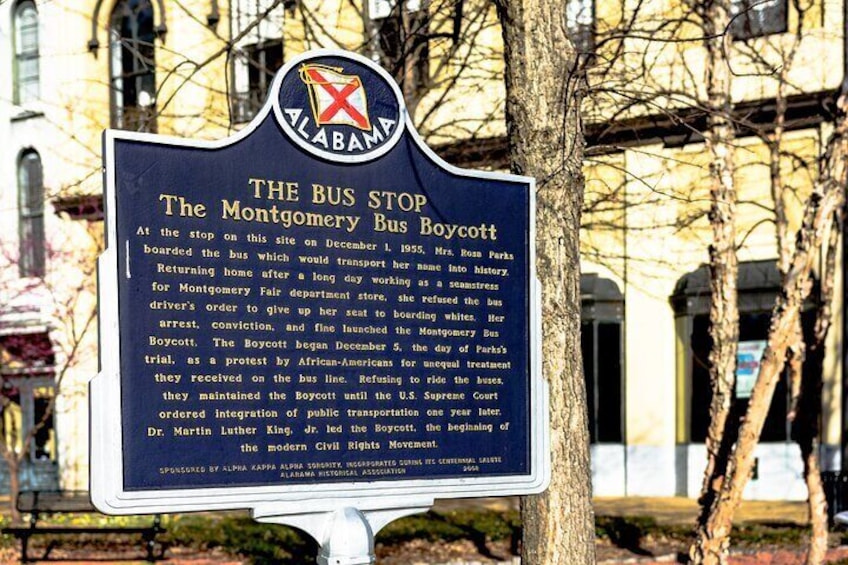 Rosa Parks Bus Stop