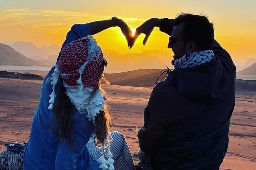 Wadi Rum Half-Day 4x4 and Camel Tour