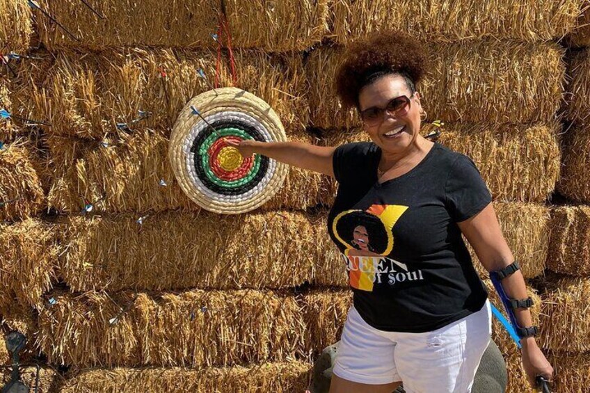 Private 1-Hour Archery Experience around Joshua Tree National Park.