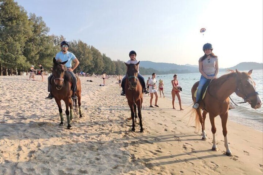 Beach Horse Riding Activity in Phuket