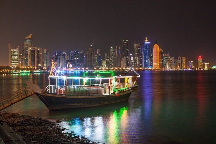 Doha Layover City Tour And Dhow Boat Ride