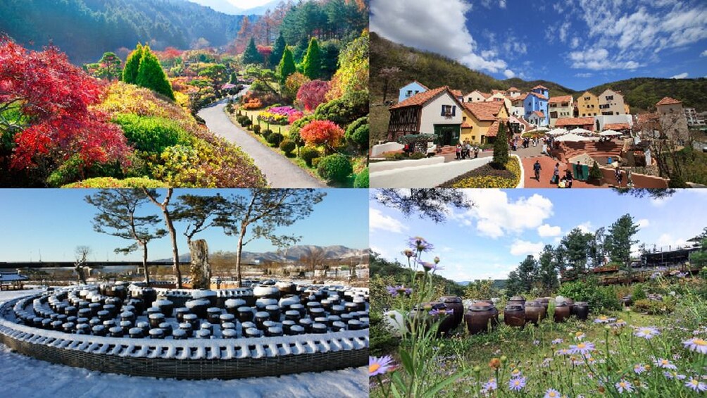 正在顯示第 1 張相片,共 8 張。 Collage of images of sites in Gyeonggi-do