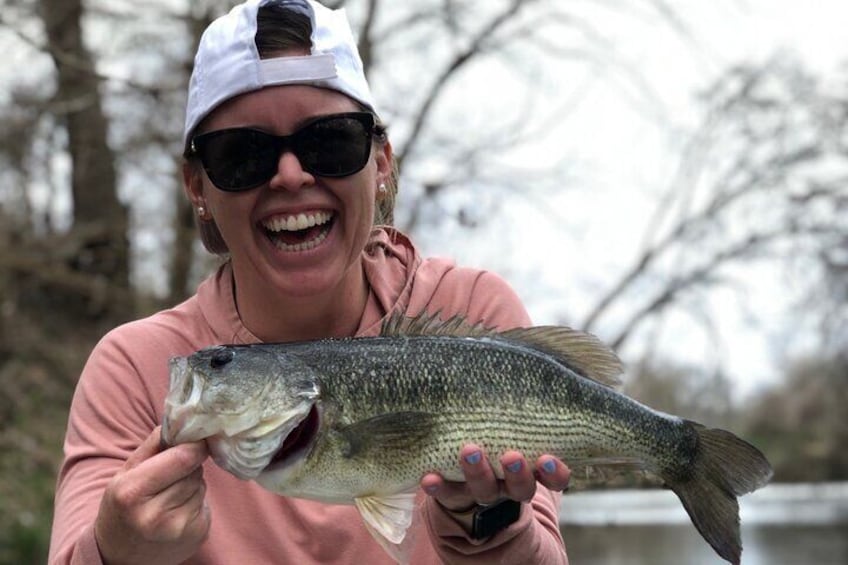 Full Day Guided Fishing Tour in Canyon Lake