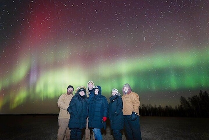 Face The Outdoors Private Group Northern Lights Tour