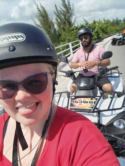 Guided ATV Tour of Nassau with beach stop