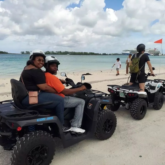 Guided ATV Tour of Nassau with beach stop