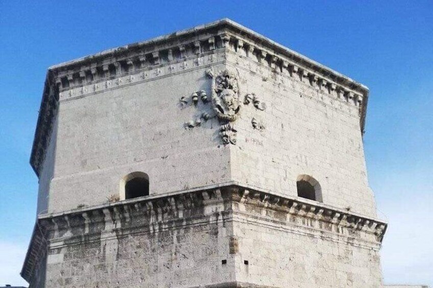 The Maschio, the main tower of the city Fortress, designed by Michelangelo 