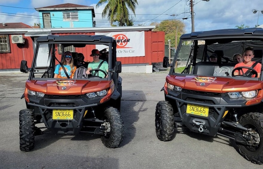 Island Jeep Tour of Nassau with beach stop