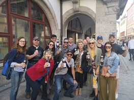 Night City Walking Tour Including Beer