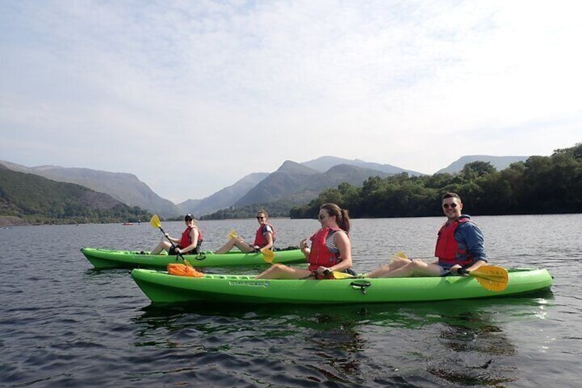 Snowdon Kayak Adventure on Llyn Padarn