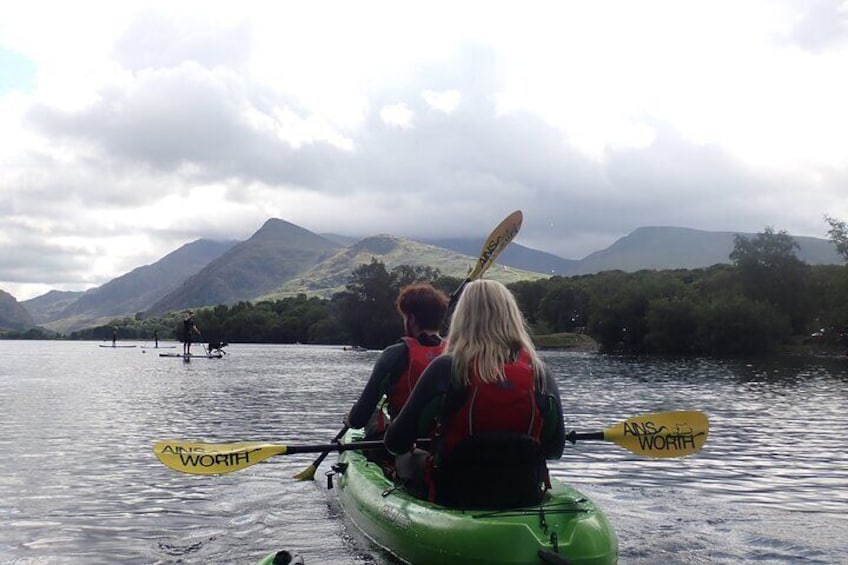 Snowdon Kayak Adventure on Llyn Padarn