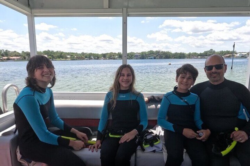  3 hour small group all inclusive manatee swim with free photo package !