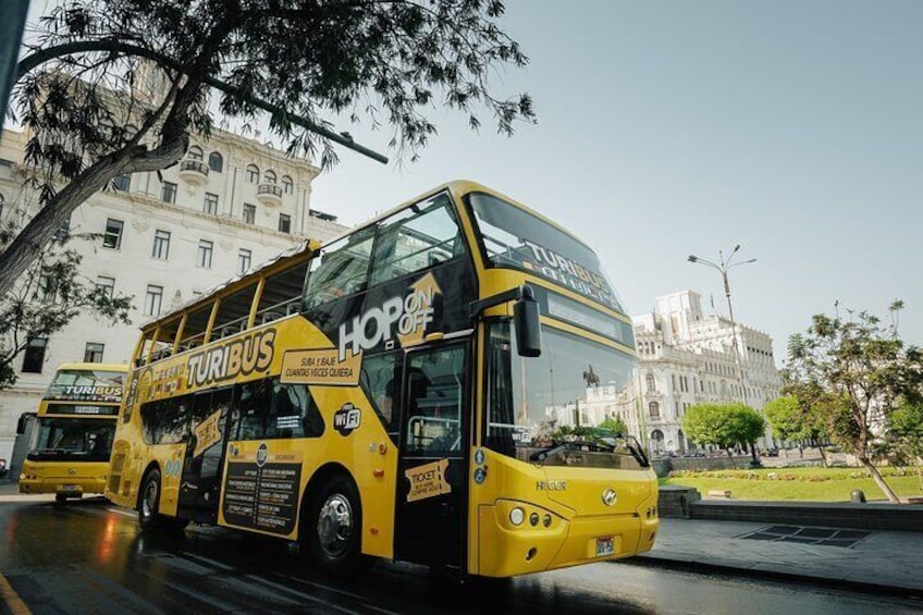 TURIBUS official tourist bus of Lima