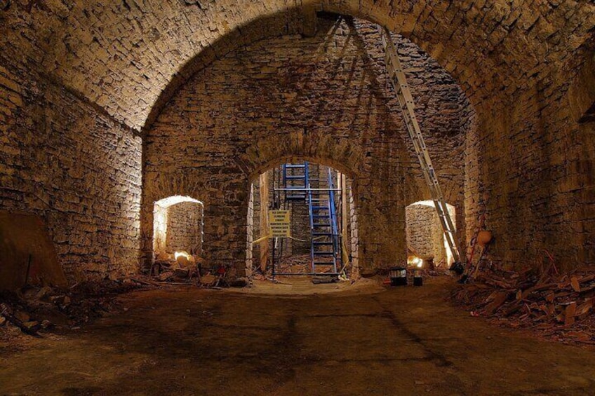 Underground Lagering Cellars of the Gerke Brewery
