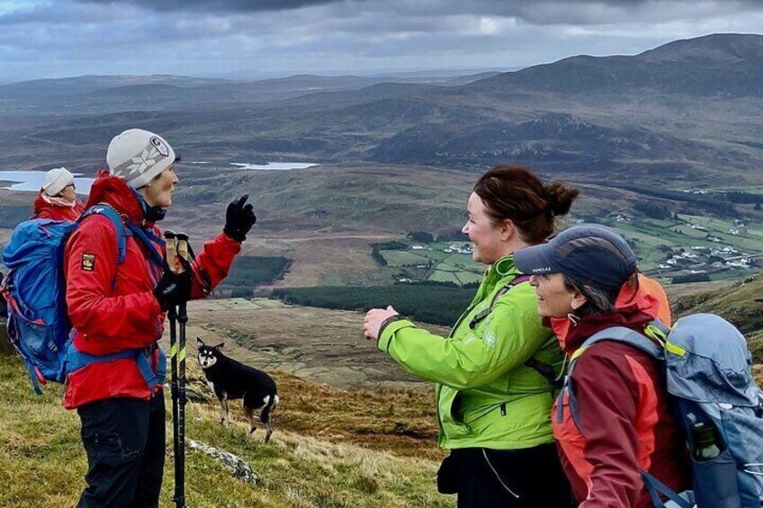 Sharon, your local and qualified guide in action