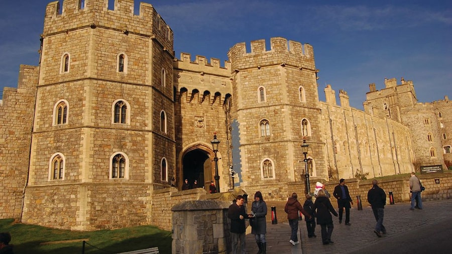 St George's Chapel, Windsor Castle in the morning