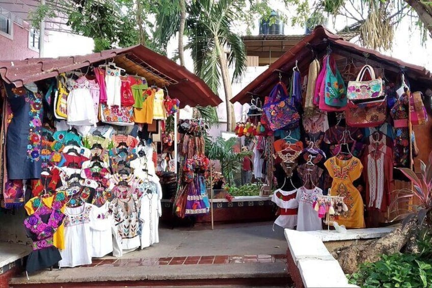 shop of mexican style clothing