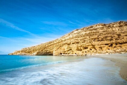 Sur de Creta: Matala Hippies Beach y sitio arqueológico de Gortys