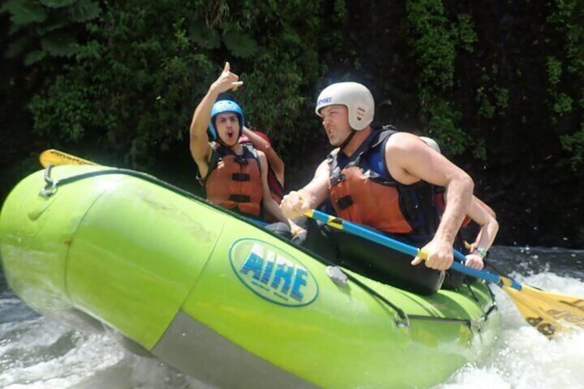 Extreme Rafting in Baños de Agua Santa Level III and IV+