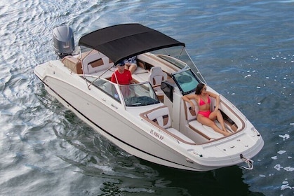 Half-Day Private Boating On The Premium Four Winns Deck Boat! - Clearwater ...