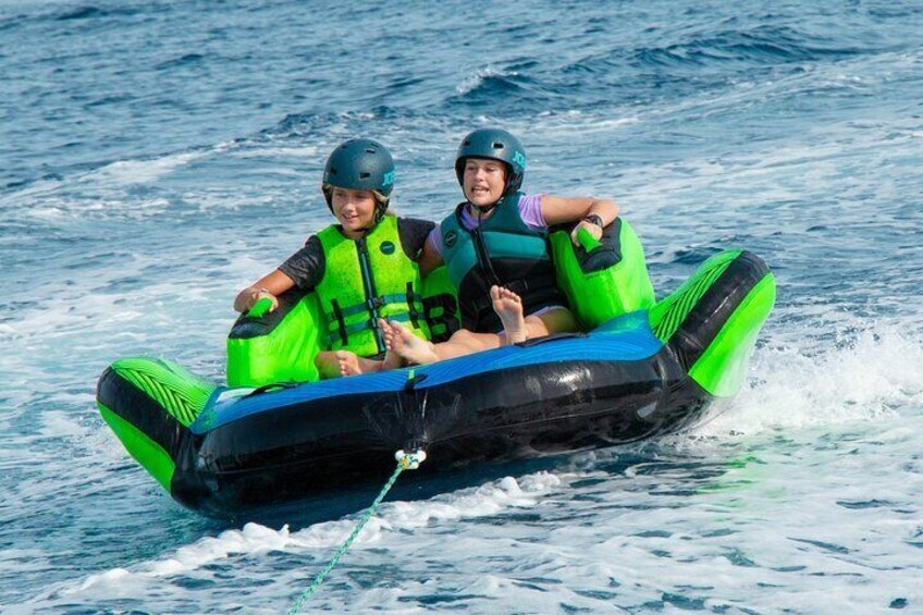 Private fun tube boat tour