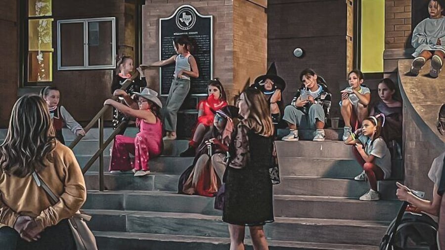 Girl Scout Troop on Ghost of Old Georgetown