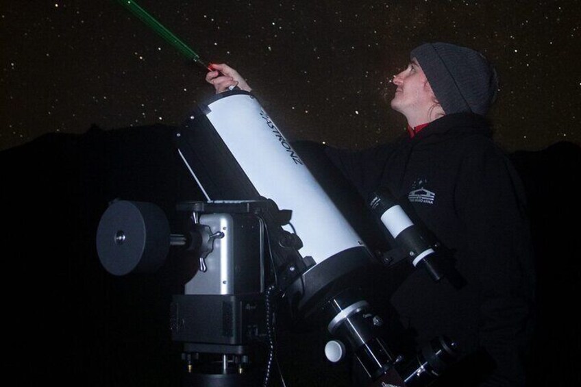 Our Astronomy Guide Luca take you on a journey of discoveries.