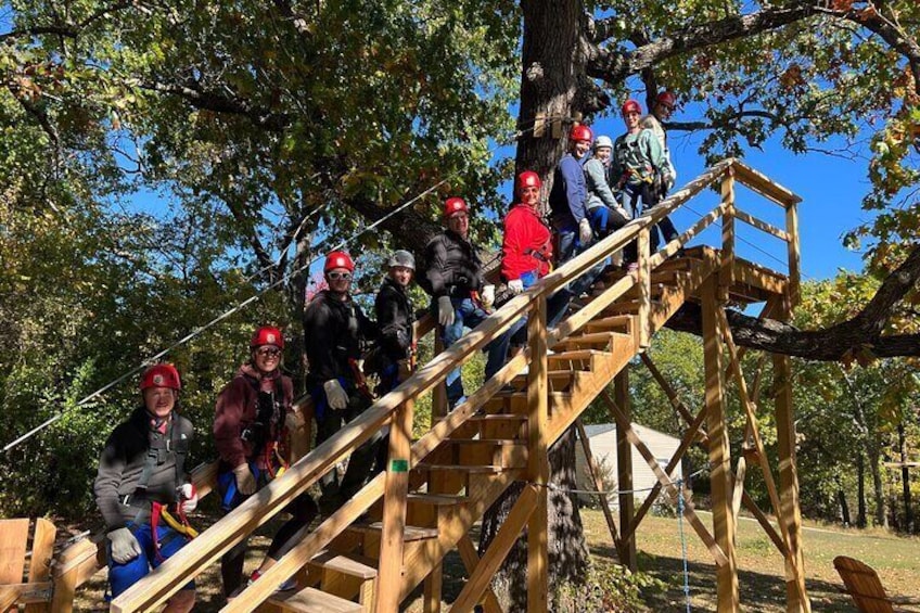 Osage 8 Zipline Canopy Tour