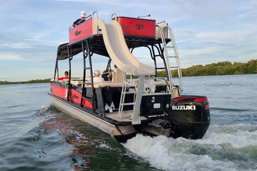 This boat really moves!