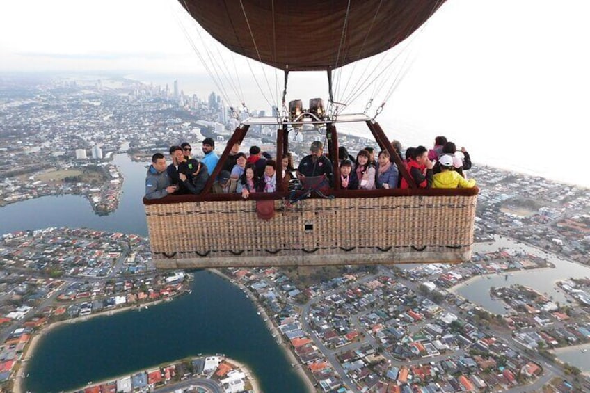 Balloon Over Gold Coast