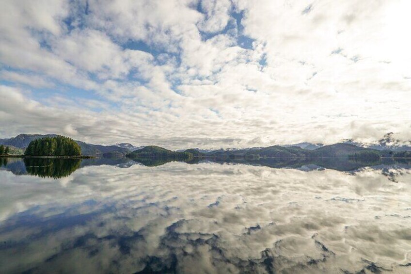 Magnificent scenery of George Inlet Fjords from the UTV Base Camp for up close pictures.