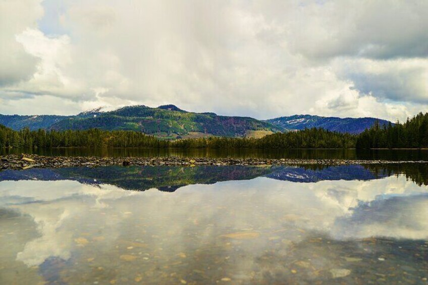 Crystal Clear views from Mahoney Lake.