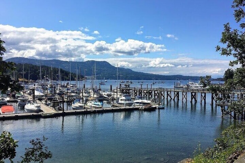 Private Brentwood Bay Walking Tour