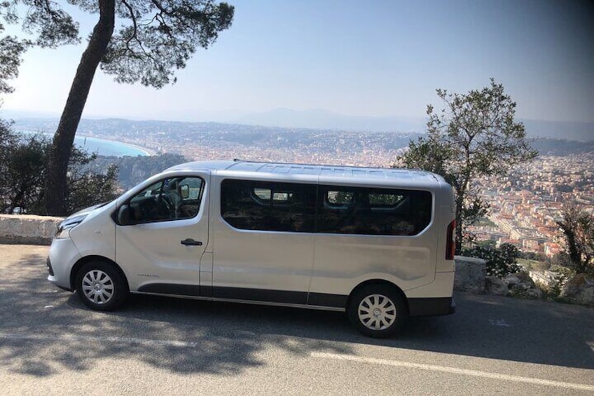 Private transfer and tour with our air-conditioned 8-seater van