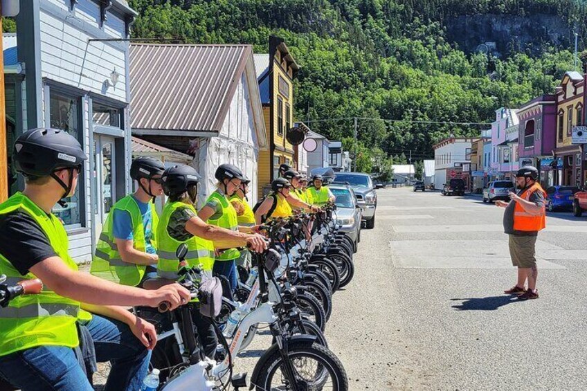 Skagway Highlights Electric Bike Tour with Gold Panning